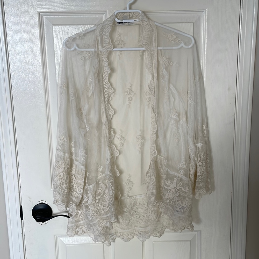 Lace cardigan